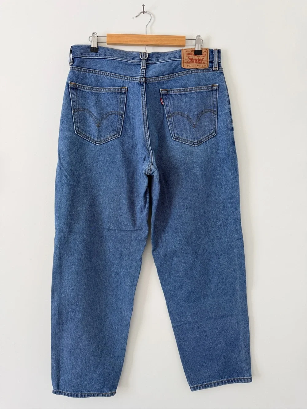 Levi’s 560 Loose Taper Straight Leg Blue Jeans